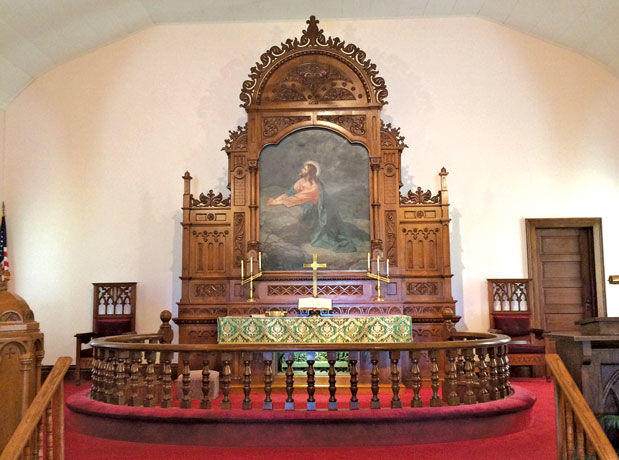 Church altar